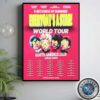 5 Seconds of Summer Everyone’s A Star 2026 World Tour  Dates List Home Decor Poster Canvas 5 Seconds of Summer Everyone’s A Star 2026 World Tour  Dates List Home Decor Poster Canvas