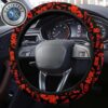 Black Sabbath x Ozzy Osbourne Bat Prince Of Darkness And Black Sabbath Cross Steering Wheel Cover Black Sabbath x Ozzy Osbourne Bat Prince Of Darkness And Black Sabbath Cross Steering Wheel Cover