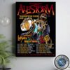 Iron Maiden Run For Your Lives World Tour 2026 Dates List In The USA And Canada Home Decor Poster Canvas Iron Maiden Run For Your Lives World Tour 2026 Dates List In The USA And Canada Home Decor Poster Canvas