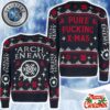 Arch Enemy Pure Fucking X-Mas Xmas 2025 Collectors Edition Ugly Christmas Sweater