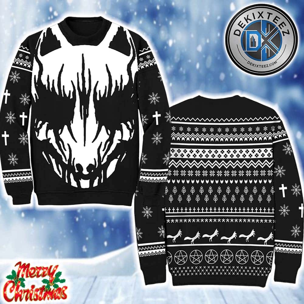 BABYMETAL White Fox 2025 Personalized Christmas Ugly Christmas Sweater Gift For Men And Women BABYMETAL White Fox 2025 Personalized Christmas Ugly Christmas Sweater Gift For Men And Women