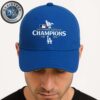 Official  Los Angeles Dodgers 2025 National League Champions Locker Room Classic Cap Snapback Hat