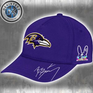 Baltimore Ravens NFL x Bad Bunny Super Bowl LX 2025-2026 Purple Classic Cap Snapback Hat