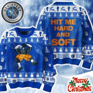 Billie Eilish Hit Me Hard And Soft With Love Holiday Christmas Xmas Ugly Christmas Sweater 2025