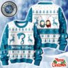 Billie Eilish I Could Eat That Girl For Lunch Tastes Like She Might Be The One 2025 Christmas Ugly Sweater