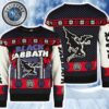 Black Sabbath Flying Demon Pattern 2025 Gift For Fan Ugly Christmas Sweater