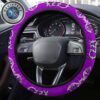 Black Sabbath x Ozzy Osbourne Bat Prince Of Darkness And Black Sabbath Cross Steering Wheel Cover Black Sabbath x Ozzy Osbourne Bat Prince Of Darkness And Black Sabbath Cross Steering Wheel Cover