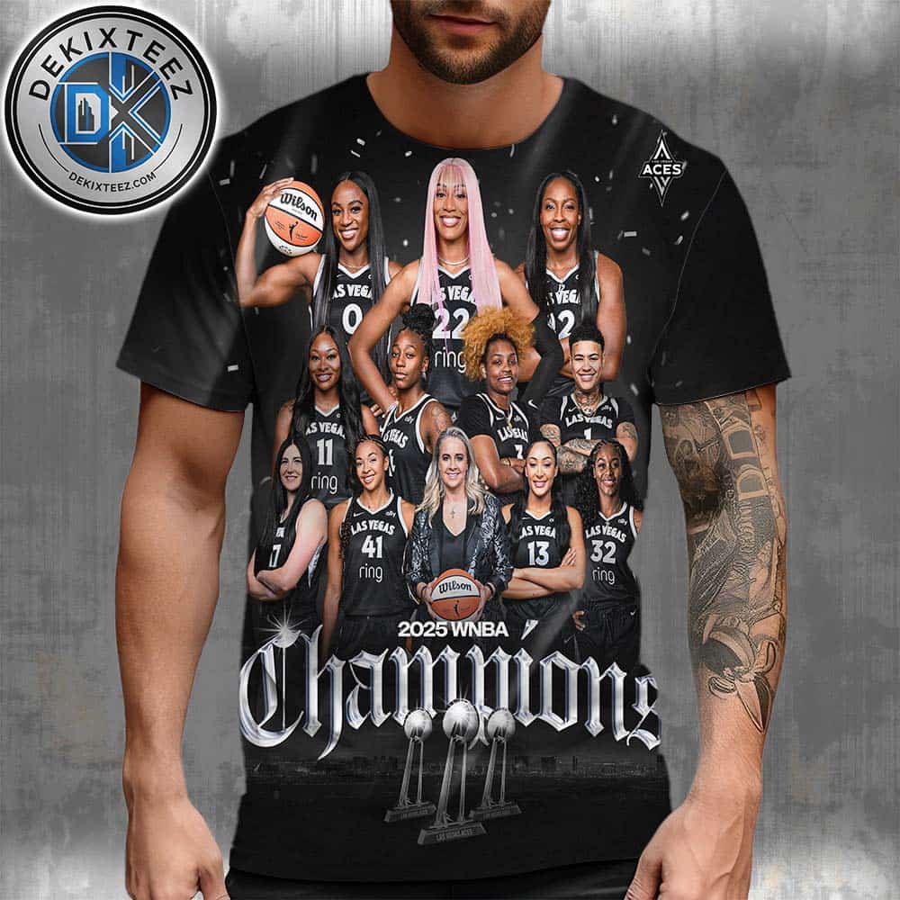 Congrats Las Vegas Aces Third Title In Four Years Are The 2025 WNBA Champions All Over Print T-Shirt Congrats Las Vegas Aces Third Title In Four Years Are The 2025 WNBA Champions All Over Print T-Shirt