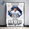 Official Los Angeles Dodgers Back-To-Back 2025 National League Champions MLB World Series Home Decor Poster Canvas