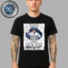 Official  Los Angeles Dodgers 2025 National League Champions Locker Room Black Unisex T-Shirt