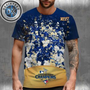 Congrats Toronto Blue Jays Are The American League Champions 2025 MLB World Series All Over Print T-Shirt