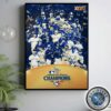 Official Toronto Blue Jays Named To MLB World Series American League Champions 2025 Home Decor Poster Canvas Official Toronto Blue Jays Named To MLB World Series American League Champions 2025 Home Decor Poster Canvas
