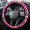 Elvis Presley Black Background Gift For Fan Steering Wheel Cover Elvis Presley Black Background Gift For Fan Steering Wheel Cover