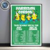 Kitchen Dwellers Winter 2026 Tour Dates List For February 2026 Home Decor Poster Canvas