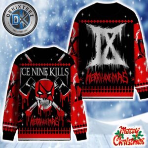 Ice Nine Kills Kill the Impericon Personalized Christmas 2025 Holiday Ugly Christmas Sweater