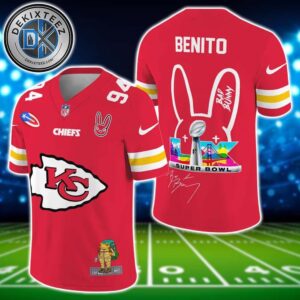 Kansas City Chiefs NFL x Bad Bunny Benito 94 Super Bowl LX Football Jersey