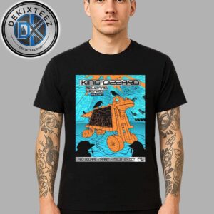 King Gizzard And the Lizard Wizard Naarm Melbourne Poster For The Fed Square Australia On October 24 2025 Unisex T-Shirt King Gizzard And the Lizard Wizard Naarm Melbourne Poster For The Fed Square Australia On October 24 2025 Unisex T-Shirt