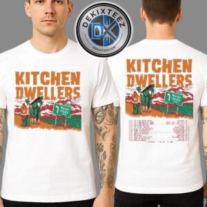 Kitchen Dwellers Winter 2026 Tour Dates List For February 2026 Two Sided Print Unisex T-Shirt