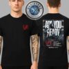Powerwolf Wake Up The Wicked Tour 2026 Dates List Kicks Off In Copenhagen DK On February 19 2026 Two Sided Print T-Shirt