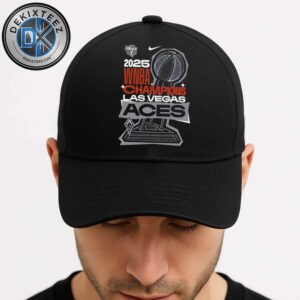 Las Vegas Aces Nike 2025 WNBA Finals Champions Locker Room Authentic Classic Cap Snapback Hat