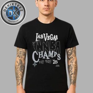 Las Vegas Aces Third Title In Four Years Playa Society 2025 WNBA Champions Unisex T-Shirt