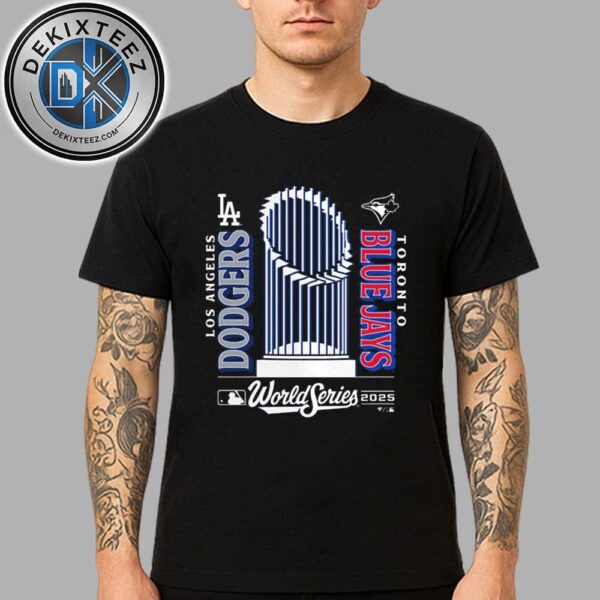 Los Angeles Dodgers Vs Toronto Blue Jays Changeup Matchup MLB World Series 2025 Unisex T-Shirt
