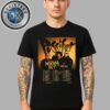 Zac Brown Band Love And Fear 2025 -2026 At Las Vegas Sphere Tour Dates List Two Sided Print Unisex T-Shirt Zac Brown Band Love And Fear 2025 -2026 At Las Vegas Sphere Tour Dates List Two Sided Print Unisex T-Shirt