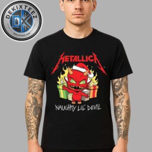 Metallica Naughty Lil’ Devil Merry Christmas Infernal Gift Unisex T-Shirt
