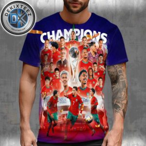 Morocco national under-20 football team Champions 2025 FIFA U-20 World Cup Chile 2025 All Over Print T-Shirt Morocco national under-20 football team Champions 2025 FIFA U-20 World Cup Chile 2025 All Over Print T-Shirt