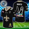 NFL New England Patriots Super Bowl LX x Bad Bunny Benito 94 Gift For Fan Football Jersey