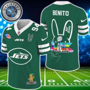 NFL New York Jets Super Bowl LX x Bad Bunny Benito 94 Gift For Fan Football Jersey