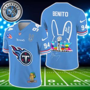 NFL Tennessee Titans x Bad Bunny Benito 94 Super Bowl LX Gift For Fan Football Jersey