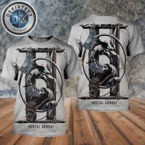 New Poster For Mortal Kombat II With Starring Karl Urban And Hiroyuki Sanada In theaters May 15 2026 All Over Print T-Shirt