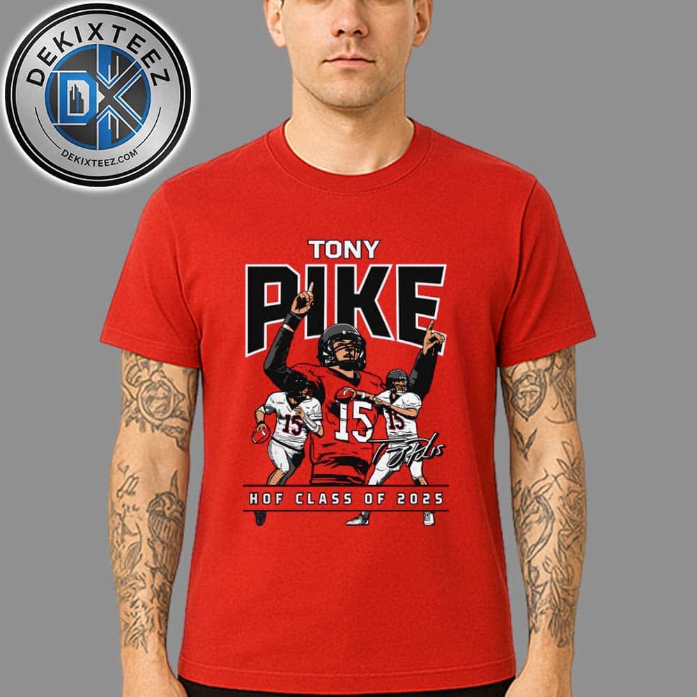 Official Tony Pike HOF Class of 2025 Unisex T-Shirt Official Tony Pike HOF Class of 2025 Unisex T-Shirt