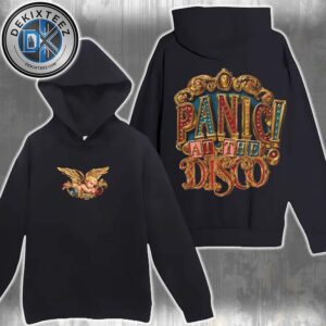 Panic! At The Disco Baroque Angel Merch Tee When We Were Young Festival 2025 Hoodie T-Shirt Panic! At The Disco Baroque Angel Merch Tee When We Were Young Festival 2025 Hoodie T-Shirt