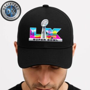 Super Bowl LX 2026 Logo NFL At Levi’s Stadium Santa Clara California On February 8 2026 Classic Cap Snapback Hat