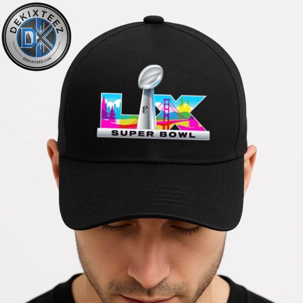 Super Bowl LX 2026 Logo NFL At Levi’s Stadium Santa Clara California On February 8 2026 Classic Cap Snapback Hat